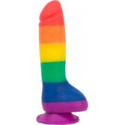 Addiction - Justin Rainbow Silicone Dildo - 19 cm - Image 1