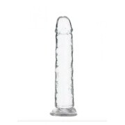Crystal Addiction - Transparent Dildo - 18 cm - Image 1