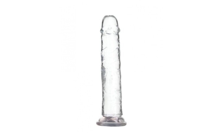 Crystal Addiction - Transparent Dildo - 20 cm - Image 1
