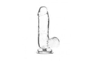 Crystal Addiction - Transparent Dildo - 15 cm
