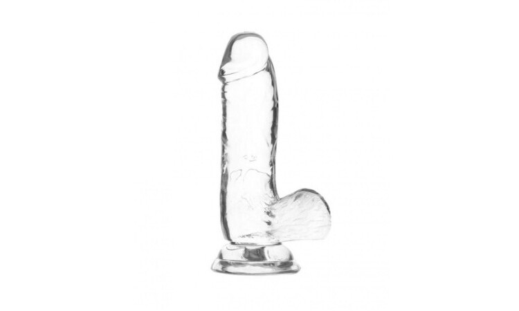 Crystal Addiction - Transparent Dildo - 15 cm - Image 1
