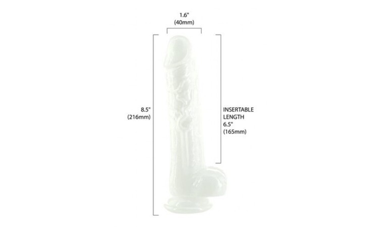 Addiction - Pearl Dildo With Suction Cup - 20 cm - Image 4