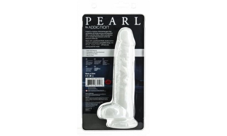 Addiction - Pearl Dildo With Suction Cup - 20 cm - Image 6