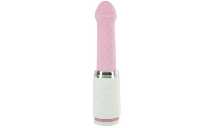 Pillow Talk - Feisty Thrusting Vibrator - Rose - Image 1