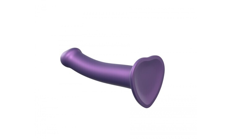 Strap On Me - Silicone Dildo - Purple - M - Image 2