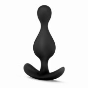 Anal Adventures Platinum - Wave Plug - Black - Image 2