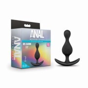 Anal Adventures Platinum - Wave Plug - Black - Image 3