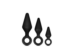 Anal Adventures Platinum - Silicone Anal Plug Set