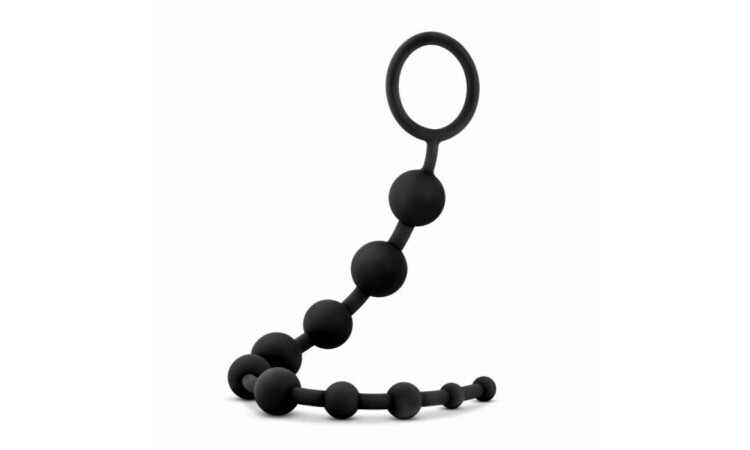 Anal Adventures Platinum - Silicone Anal Beads - Image 3