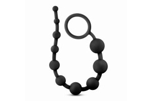 Anal Adventures Platinum - Silicone Anal Beads