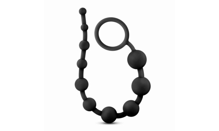 Anal Adventures Platinum - Silicone Anal Beads - Image 1