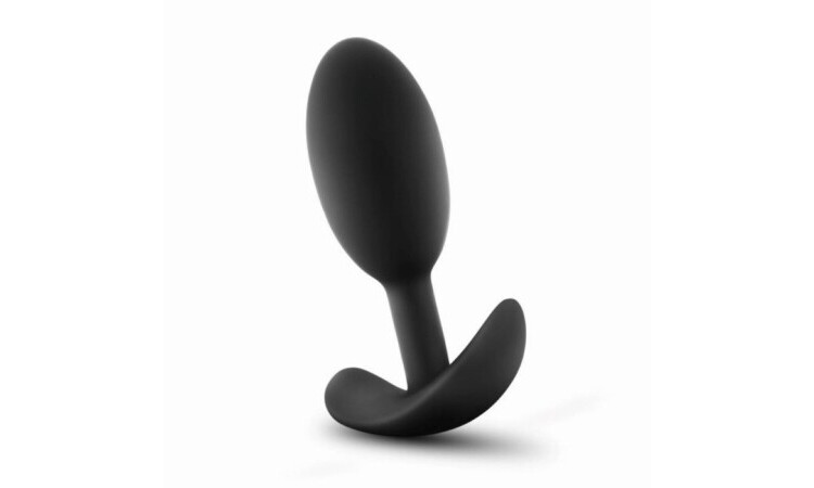 Anal Adventures Platinum - Silicone Vibra Slim Plug -Medium - Image 2
