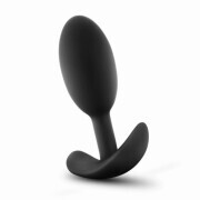 Anal Adventures Platinum - Silicone Vibra Slim Plug -Medium - Image 2
