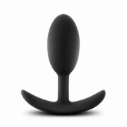 Anal Adventures Platinum - Silicone Vibra Slim Plug -Medium - Image 1
