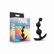 Anal Adventures Platinum - Small Anal Beads - Image 2