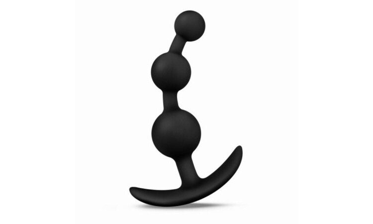 Anal Adventures Platinum - Small Anal Beads - Image 1