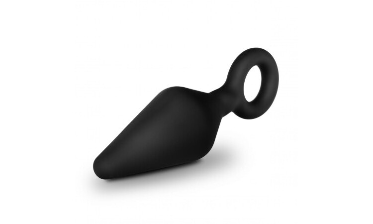 Anal Adventures Platinum - Silicone Anal Plug - Small - Image 2