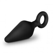 Anal Adventures Platinum - Silicone Anal Plug - Small - Image 2