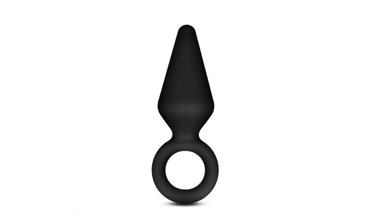 Anal Adventures Platinum - Silicone Anal Plug - Small - Image 3