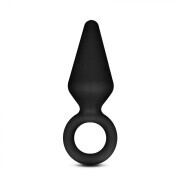 Anal Adventures Platinum - Silicone Anal Plug - Small - Image 3