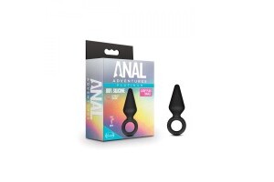 Anal Adventures Platinum - Silicone Anal Plug - Small