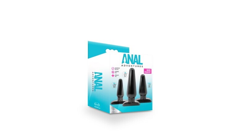 Anal Adventures - Basic Plug Kit - Image 3