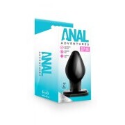 Anal Adventures - XL Plug - Black - Image 4