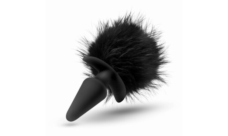 Anal Adventures Platinum - Rabbit Tail Plug - Image 2