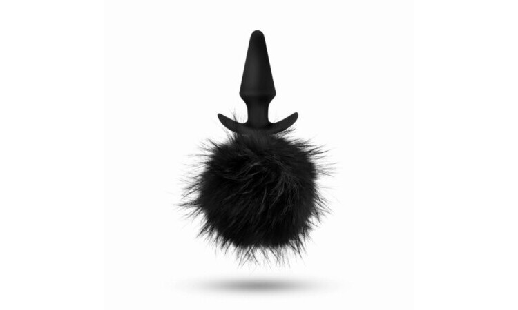 Anal Adventures Platinum - Rabbit Tail Plug - Image 1