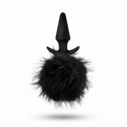 Anal Adventures Platinum - Rabbit Tail Plug - Image 1