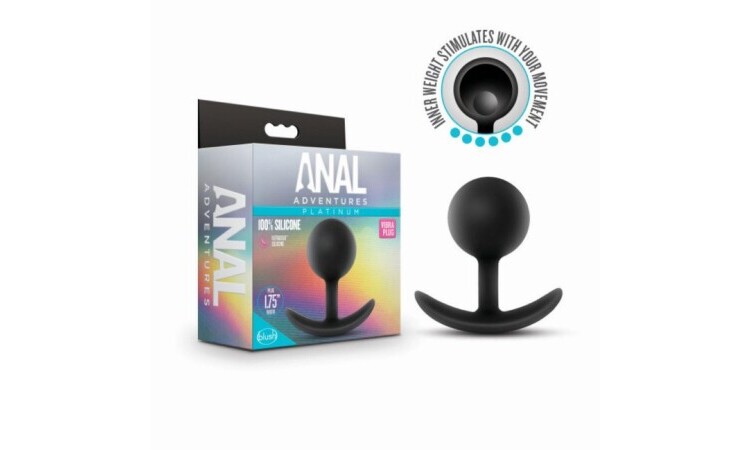 Anal Adventures Platinum - Silicone Vibra Plug - Image 3