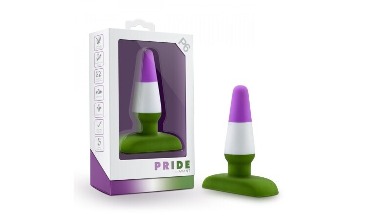 Avant - Pride Silicone Anal Plug - Beyond - Image 6