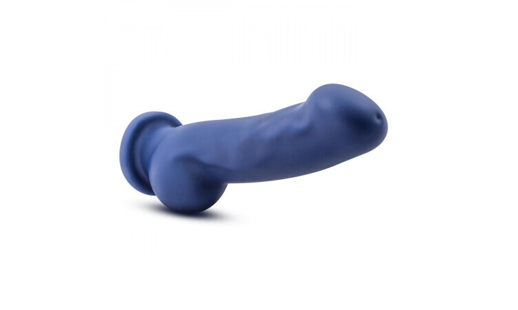 Avant - Ergo Silicone Dildo With Suction Cup - Indigo - Image 3