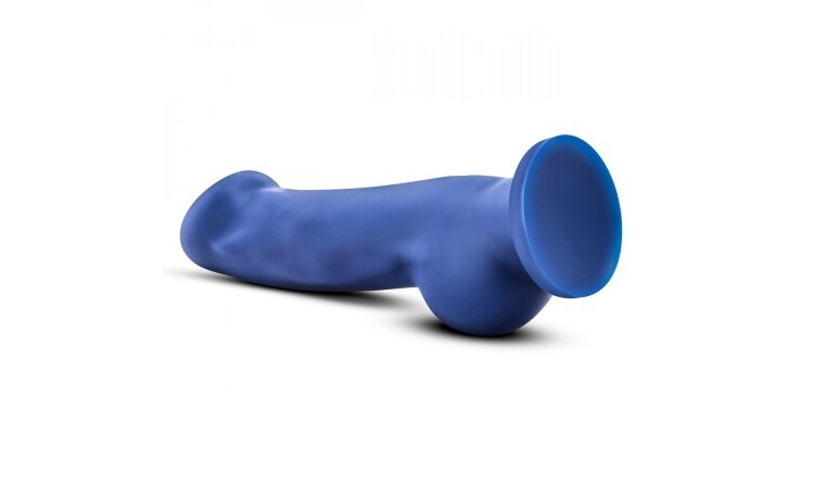 Avant - Ergo Silicone Dildo With Suction Cup - Indigo - Image 4