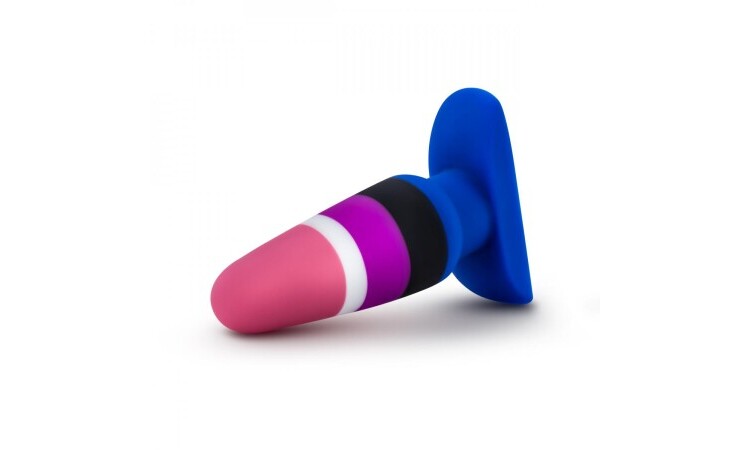 Avant - Pride Silicone Anal Plug - Fluid - Image 3