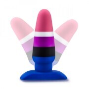 Avant - Pride Silicone Anal Plug - Fluid - Image 5