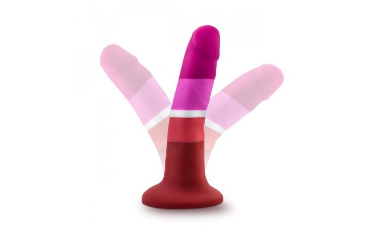 Avant - Pride Silicone Dildo With Suction Cup - Beauty - Image 5