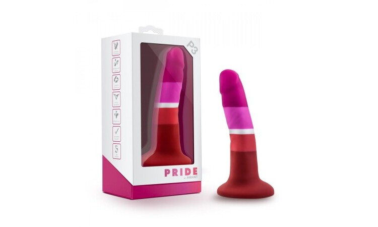 Avant - Pride Silicone Dildo With Suction Cup - Beauty - Image 6