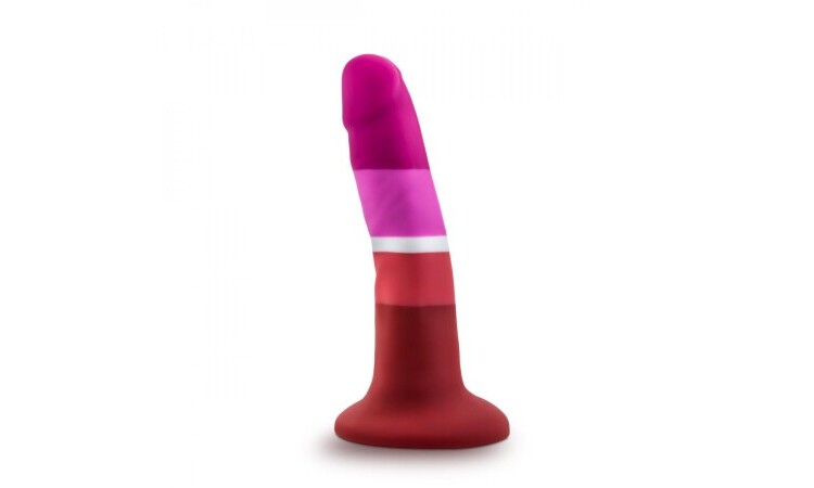 Avant - Pride Silicone Dildo With Suction Cup - Beauty - Image 1