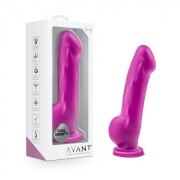 Avant - Ergo Silicone Dildo With Suction Cup - Violet - Image 5
