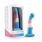 Avant - Pride Silicone Dildo With Suction Cup - True Blue - Image 6