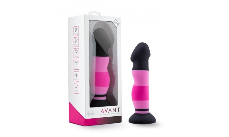 Avant - Silicone Dildo With Suction Cup - Sexy in Pink - Image 6