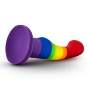 Avant - Pride Silicone Dildo With Suction Cup - Freedom - Image 4