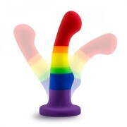 Avant - Pride Silicone Dildo With Suction Cup - Freedom - Image 5