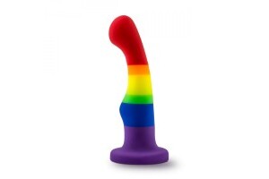 Avant - Pride Silicone Dildo With Suction Cup - Freedom