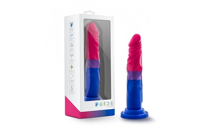 Avant - Pride Silicone Dildo With Suction Cup -  Love - Image 3