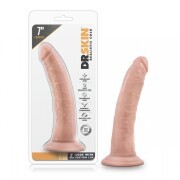 Dr. Skin - Realistisch Dildo With Suction Cup 7'' - Vanilla - Image 6