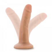 Dr. Skin - Realistic Dildo With Suction Cup 5.5'' - Vanilla - Image 5