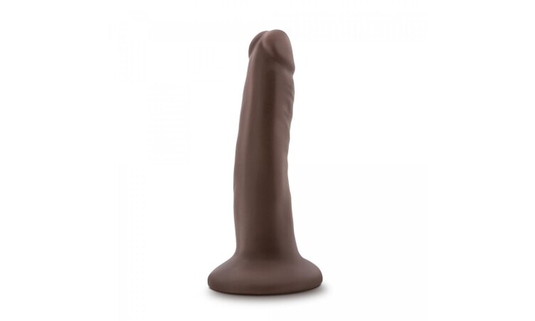 Dr. Skin - Realistic Dildo With Suction Cup 5.5'' - Chocolate - Image 2
