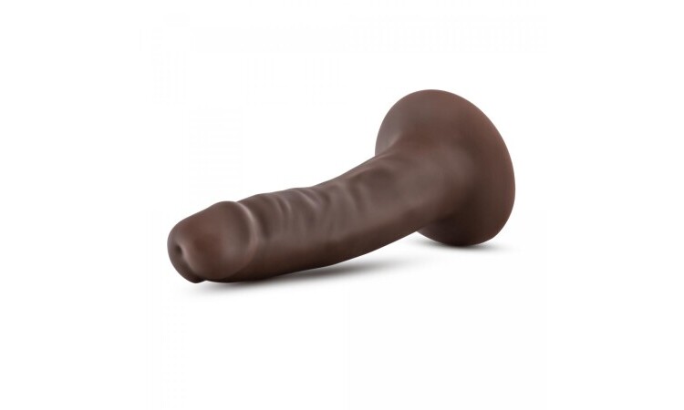 Dr. Skin - Realistic Dildo With Suction Cup 5.5'' - Chocolate - Image 3